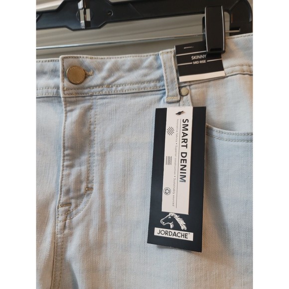 Jordache Mid Rise Skinny Size 18 NWT New With Tags - Picture 3 of 9